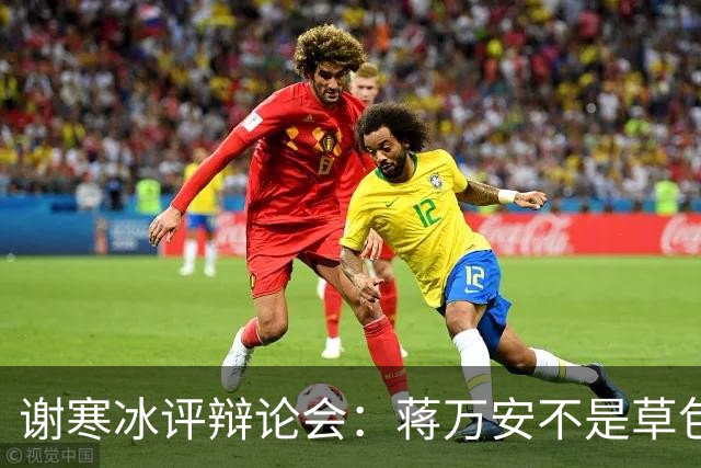 谢寒冰评辩论会：蒋万安不是草包，沈伯洋太臭屁“大洋流变大洋相”